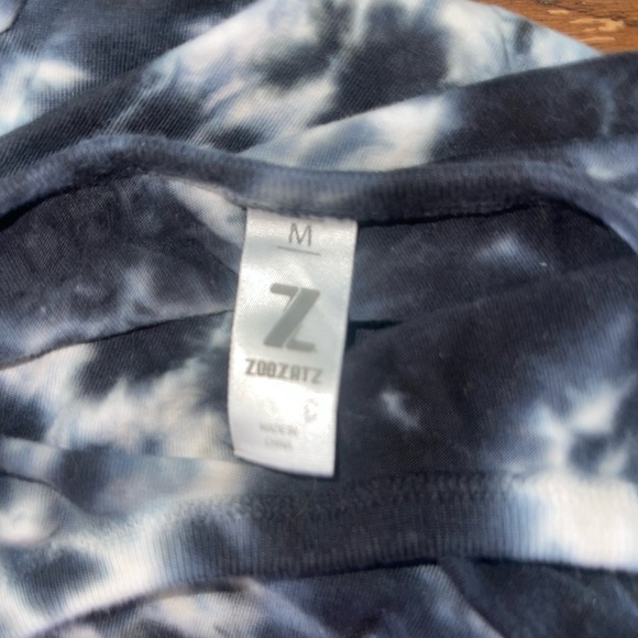 Indiana University Cropped Tie Dye‎ T Shirt Womens Sz Small - Picture 3 of 3